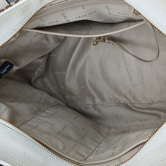 Brown and White Tote Bag - Picture 6 of 13